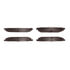 1551-0924-00 by DYNAMIC FRICTION COMPANY - 5000 Advanced Brake Pads - Ceramic