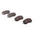 1551-0924-00 by DYNAMIC FRICTION COMPANY - 5000 Advanced Brake Pads - Ceramic