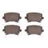 1551-1108-00 by DYNAMIC FRICTION COMPANY - 5000 Advanced Brake Pads - Ceramic