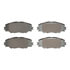 1551-1211-00 by DYNAMIC FRICTION COMPANY - 5000 Advanced Brake Pads - Ceramic