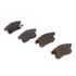 1551-1451-00 by DYNAMIC FRICTION COMPANY - 5000 Advanced Brake Pads - Ceramic