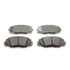 1551-1211-00 by DYNAMIC FRICTION COMPANY - 5000 Advanced Brake Pads - Ceramic