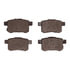 1551-1451-00 by DYNAMIC FRICTION COMPANY - 5000 Advanced Brake Pads - Ceramic