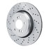 62031091D by DYNAMIC FRICTION COMPANY - Disc Brake Rotor - Drilled