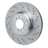 62031086D by DYNAMIC FRICTION COMPANY - Disc Brake Rotor - Drilled