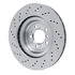 62031086D by DYNAMIC FRICTION COMPANY - Disc Brake Rotor - Drilled