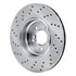 62031092D by DYNAMIC FRICTION COMPANY - Disc Brake Rotor - Drilled