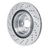 62031155D by DYNAMIC FRICTION COMPANY - DFC Brake Rotor - Drilled