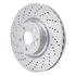 624-63056 by DYNAMIC FRICTION COMPANY - GEOSPEC Coated Rotor - Drilled