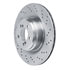 62031155D by DYNAMIC FRICTION COMPANY - DFC Brake Rotor - Drilled