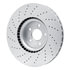 624-63103 by DYNAMIC FRICTION COMPANY - GEOSPEC Coated Rotor - Drilled