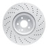 624-63056 by DYNAMIC FRICTION COMPANY - GEOSPEC Coated Rotor - Drilled