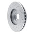 624-63152 by DYNAMIC FRICTION COMPANY - GEOSPEC Coated Rotor - Drilled