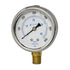 P562731 by DONALDSON - Hydraulic Pressure Gauge - 2.80 in. dia., Bottom, 1/4 NPT thread size, BAR: 0 - 40 / PSI: 0 - 600 Pressure Range