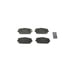 68333396AA by MOPAR - Disc Brake Pad Set - Rear, For 2017-2019 Fiat 124 Spider