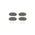 68333395AA by MOPAR - Disc Brake Pad Set - Front, For 2017-2019 Fiat 124 Spider