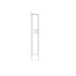 TBB 64005104 by FREIGHTLINER - Bus Door Frame - Rear, Leaf Welded, Outward Opening Entrance Door