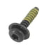 2312981707 by FREIGHTLINER - Screw - Sems, Pan Head with Flange, HDI, Dog Point, Black, 10