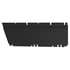 A18-57162-000 by FREIGHTLINER - Sleeper Cabinet Carpet - Left Side, Fiber Board, Graphite Black, 0.08 in. THK