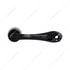 24038 by UNITED PACIFIC - Black Die-Cast Plain Window Crank, For 3/8" Square Window Regular Shaft