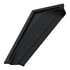 A18-38587-000 by FREIGHTLINER - Deployable Step Cover - Thermoplastic Olefin, Black, 502.13 mm x 238.94 mm