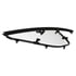 A18-40126-002 by FREIGHTLINER - Vent Window Assembly - Front, Left Hand