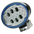 GRO-63J11 by FREIGHTLINER - Work Light - Oval, Black, Clear Lens