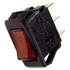 GRO821901 by FREIGHTLINER - Rocker Switch - I/O Glow, 20 Amp, Red