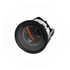 W22-00008-071 by FREIGHTLINER - Air Pressure Gauge - Secondary, Polished, Black Bezel, White Backlight