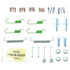 118.50007 by CENTRIC - Centric Parking Brake Hardware Kit