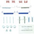 Centric 118.50014 Parking Brake Hardware Kit Centric Parking Brake Hardware Kit