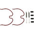 Centric 118.62034 Drum Brake Hardware Kit Centric Drum Brake Hardware Kit