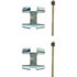 Centric 117.33008 Disc Brake Hardware Kit Centric Disc Brake Hardware Kit