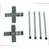 Centric 117.33036 Disc Brake Hardware Kit Centric Disc Brake Hardware Kit