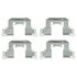 Centric 117.45055 Disc Brake Hardware Kit Centric Disc Brake Hardware Kit