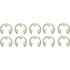 Centric 117.99002 Disc Brake Hardware Kit Centric Disc Brake Hardware Kit; Includes Pack of 10 Snap Rings