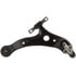 TC8135 by DELPHI - Control Arm and Ball Joint Assembly