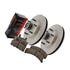 Centric 907.58004 Disc Brake Kit Posi Quiet Brake Pads with C-TEK Brake Rotors