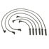XS10206 by DELPHI - Spark Plug Wire Set - Composite High Temperature Core, 0.278" Insulation Outside Diameter