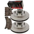 Centric 907.58004 Disc Brake Kit Posi Quiet Brake Pads with C-TEK Brake Rotors