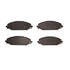 1400-2179-00 by DYNAMIC FRICTION COMPANY - DFC Ulitmate Duty Performance Brake Pads