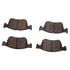 1400-2300-00 by DYNAMIC FRICTION COMPANY - Ultimate Duty Performance Brake Pads