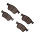 1400-2300-00 by DYNAMIC FRICTION COMPANY - Ultimate Duty Performance Brake Pads