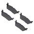 1400-2383-00 by DYNAMIC FRICTION COMPANY - Ultimate Duty Performance Brake Pads