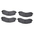 1400-2382-00 by DYNAMIC FRICTION COMPANY - Ultimate Duty Performance Brake Pads