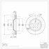 600-47023D by DYNAMIC FRICTION COMPANY - Disc Brake Rotor