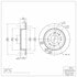 600-59014 by DYNAMIC FRICTION COMPANY - Disc Brake Rotor