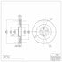 600-73035 by DYNAMIC FRICTION COMPANY - Disc Brake Rotor