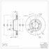 604-02067D by DYNAMIC FRICTION COMPANY - GEOSPEC Coated Rotor - Blank