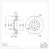 604-46038 by DYNAMIC FRICTION COMPANY - GEOSPEC Coated Rotor - Blank